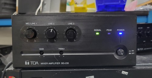 Toa 235 mixer amplifier - toa,